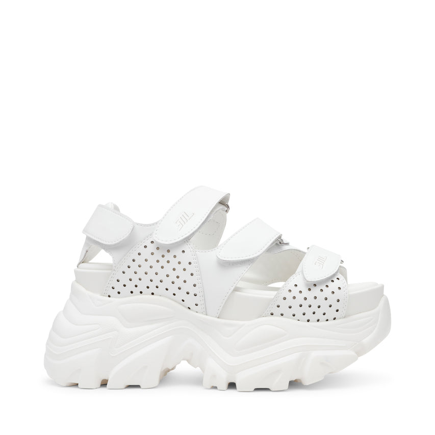 Sandalias De Plataforma Vamoose Blancas