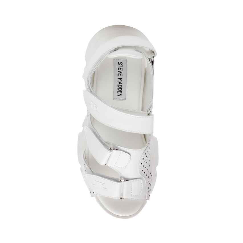 Sandalias De Plataforma Vamoose Blancas