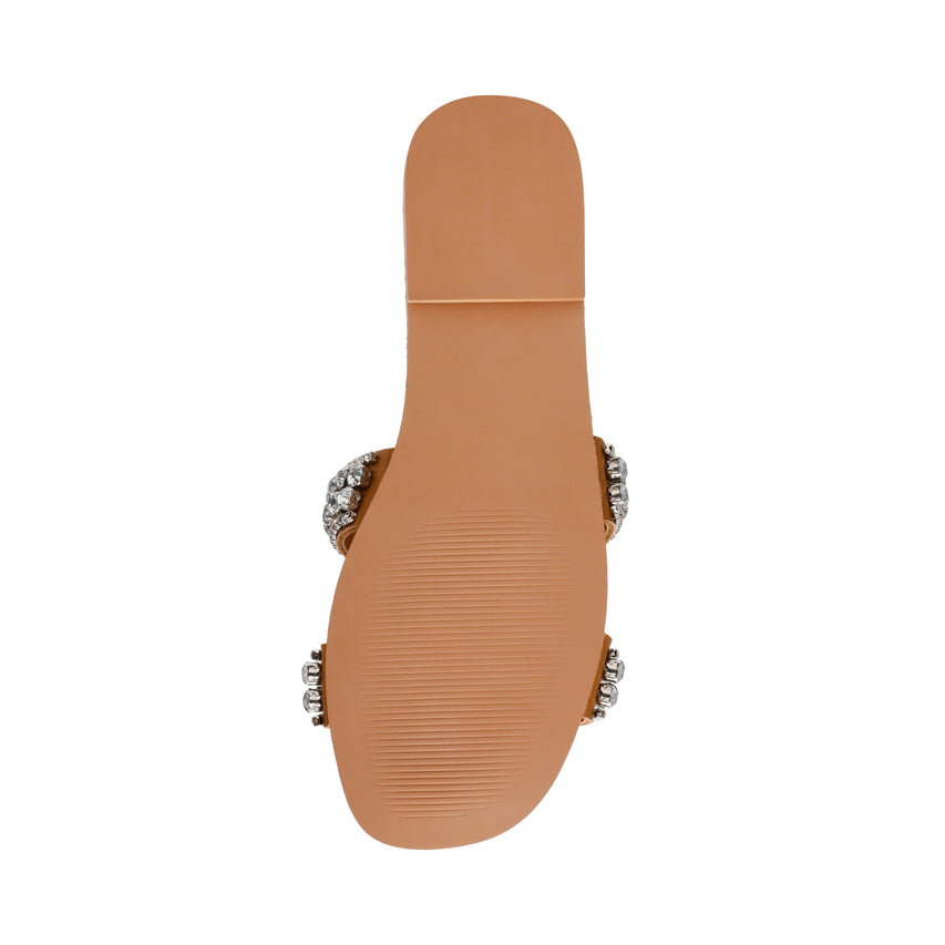 Sandalias Planas Zaira Café