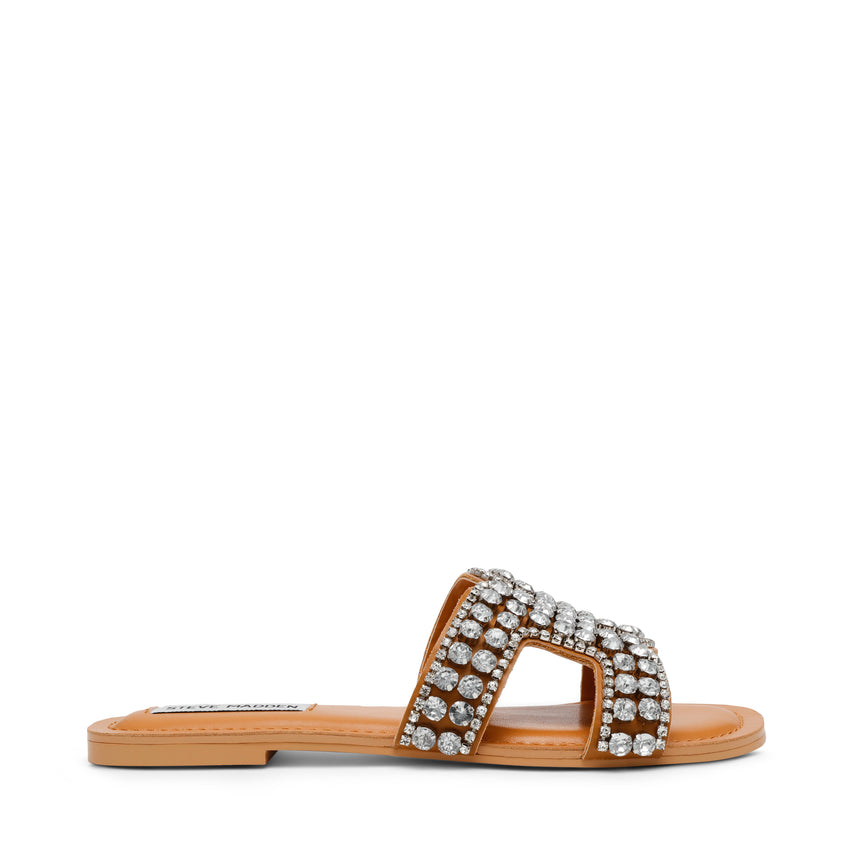 Sandalias Planas Zaira Café