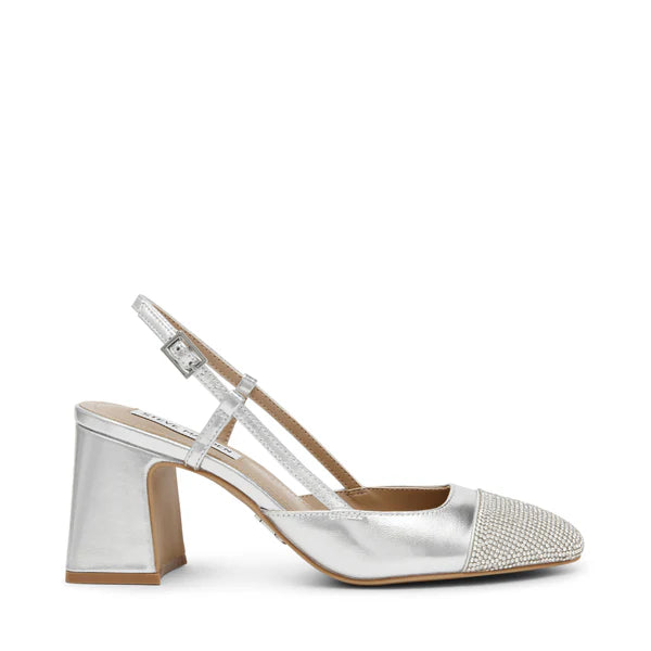 Tacones Stilletos Zeina-R plateados