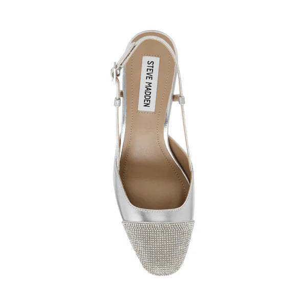 Tacones Stilletos Zeina-R plateados