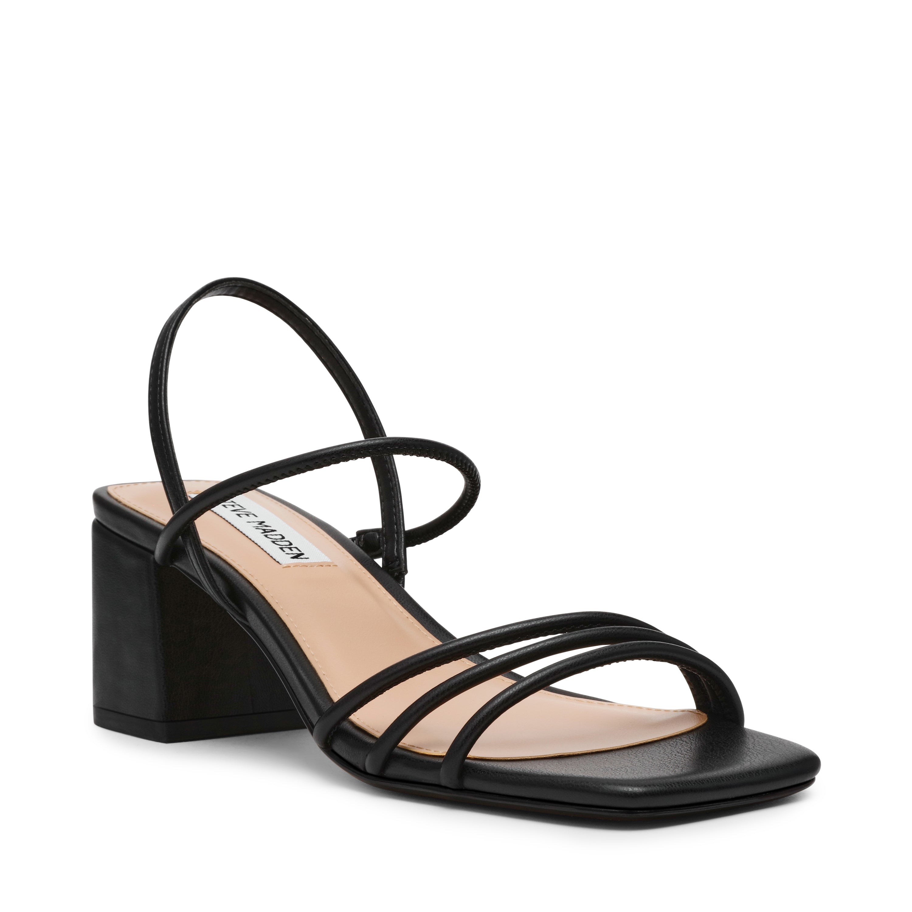 Sandalias De Tacón Zellie Negros