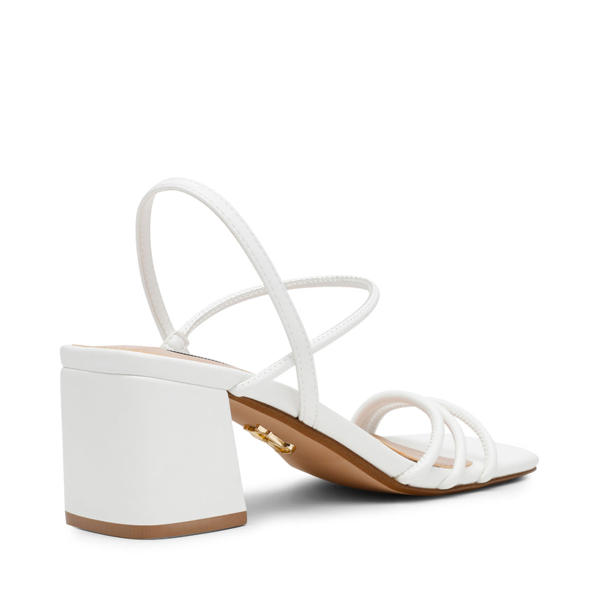 Sandalias De Tacón Zellie Blancos