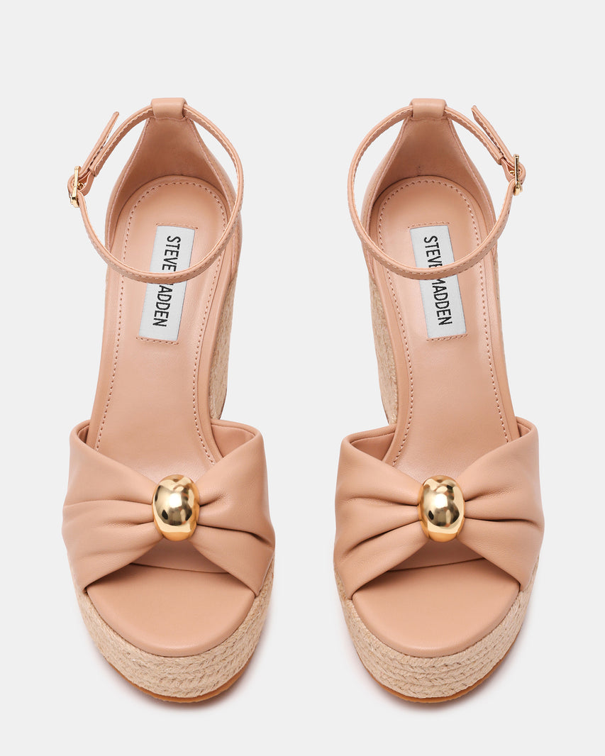 Sandalias con plataforma Taliya Beige - view 4