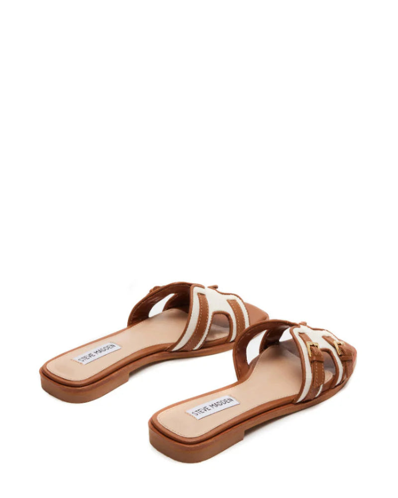 Sandalias planas Haldie Beige
