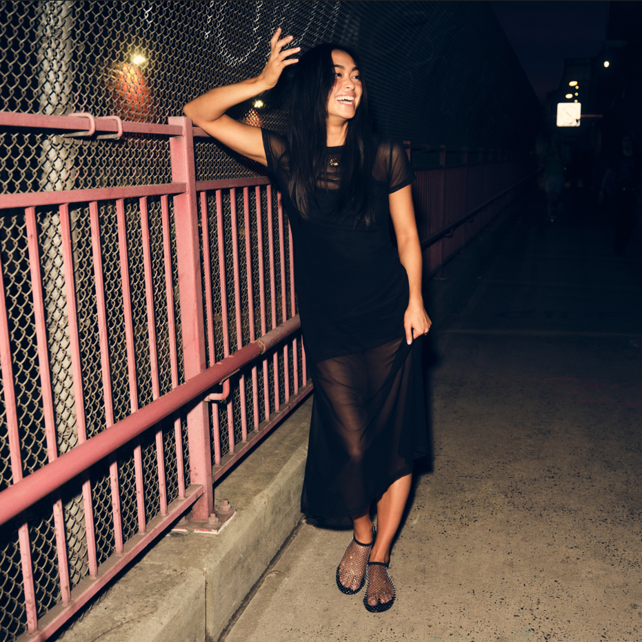 Zapatos planos Mino-R Negros