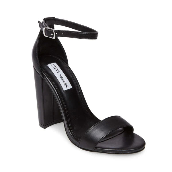 CARRSON BLACK LEATHER