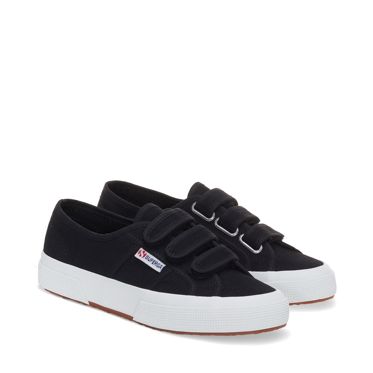 2750 Strap Sneakers Black-White- Hover Image