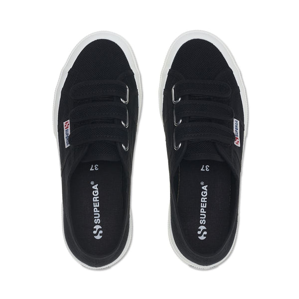 2750 Strap Sneakers Black-White