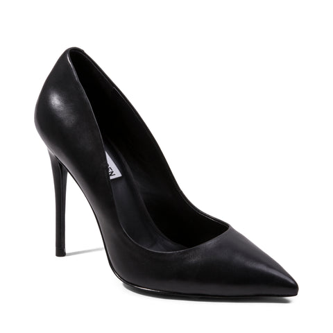 DAISIE BLACK LEATHER