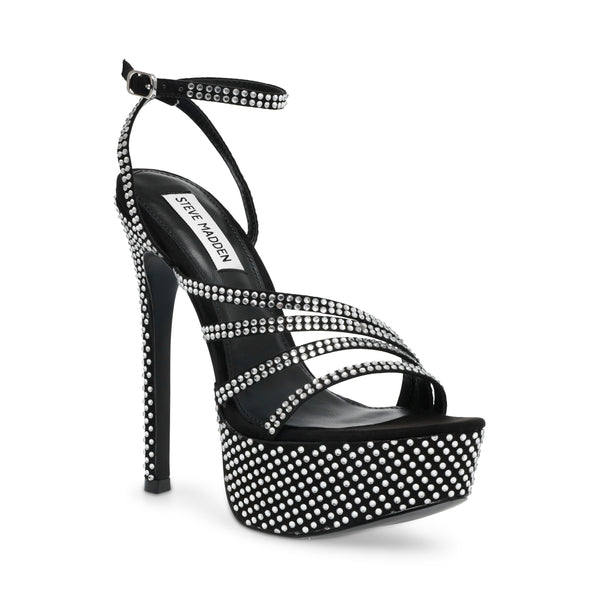 SENSUOUS-R BLACK/SILVER STUDS