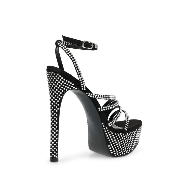 SENSUOUS-R BLACK/SILVER STUDS