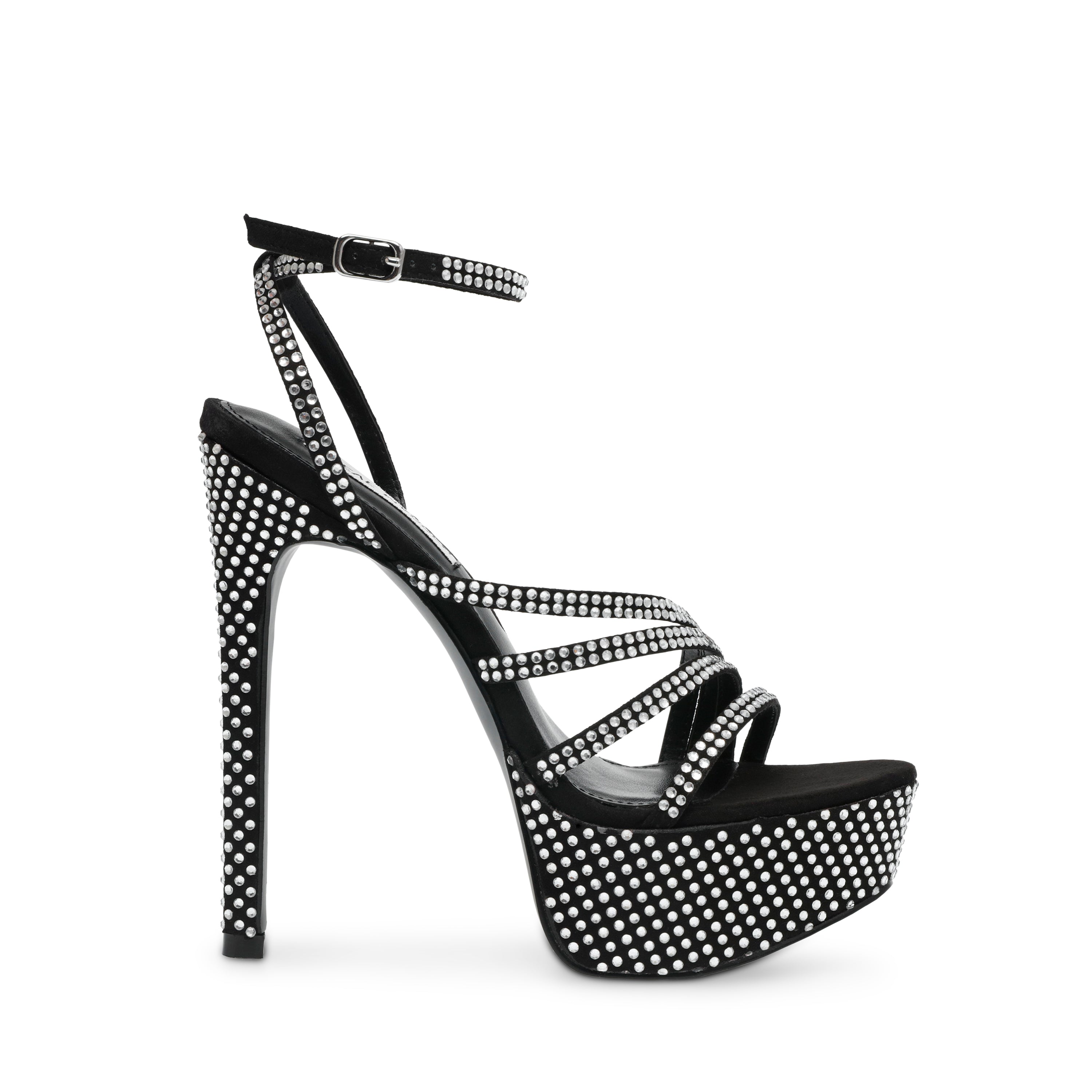 SENSUOUS-R BLACK/SILVER STUDS