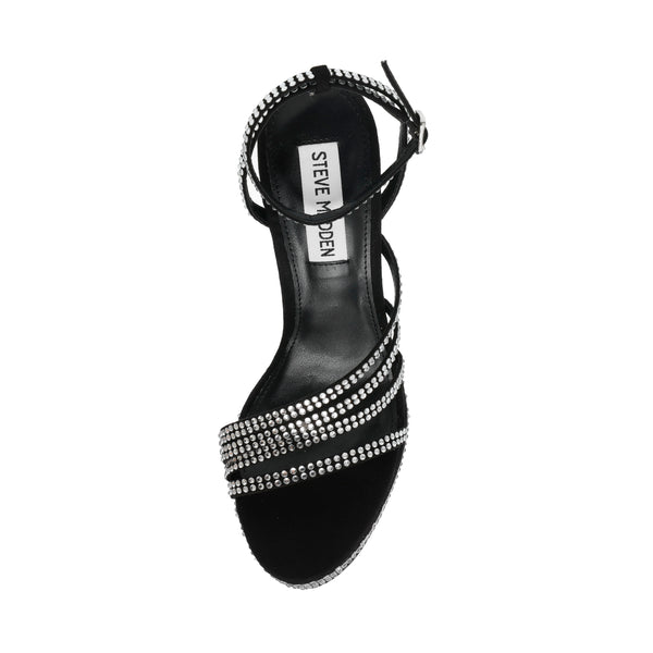 SENSUOUS-R BLACK/SILVER STUDS