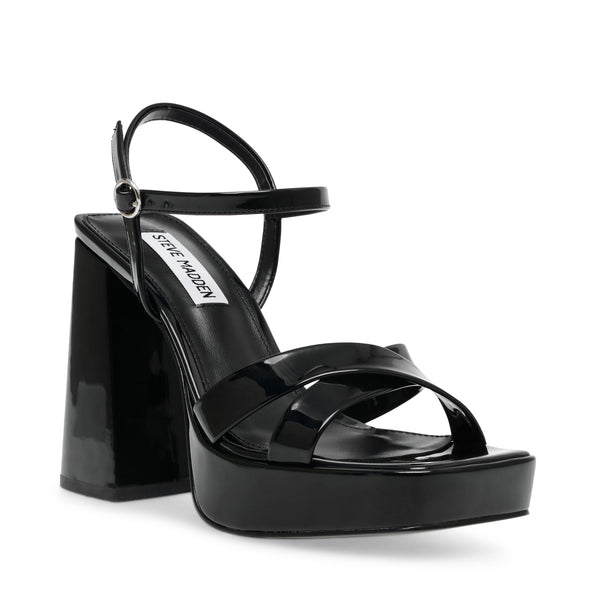 SEVENTIES BLACK PATENT