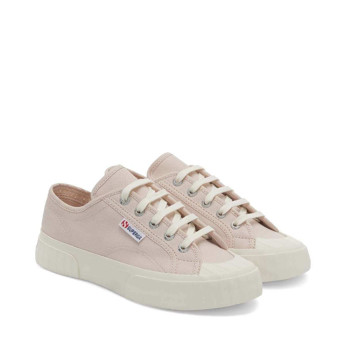 2630 Stripe Sneakers Pink Almond