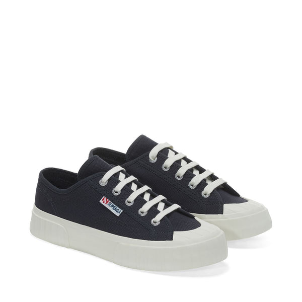 2630 Stripe Sneakers Black White