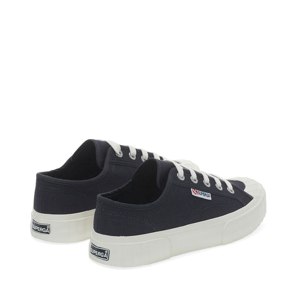 2630 Stripe Sneakers Black White