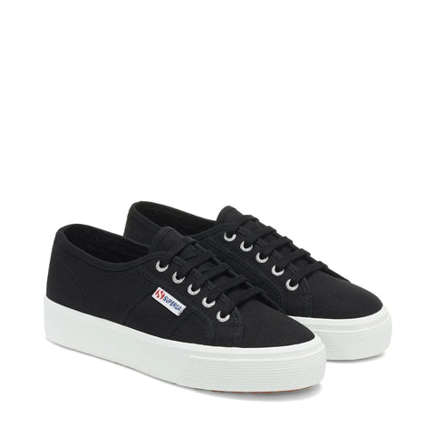 2730 Mid Platform Sneakers Black-FWhite