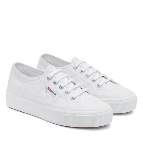 2730 Mid Platform Sneakers White